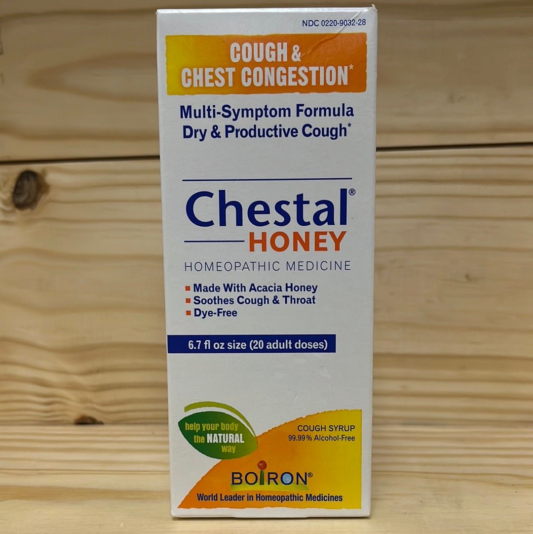 Chestal® Honey Natural Homeopathic Cough Syrup - One Life Natural Market NC