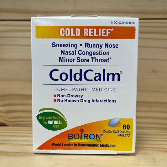 ColdCalm® Tablets Natural Homeopathic Cold Medicine - One Life Natural Market NC