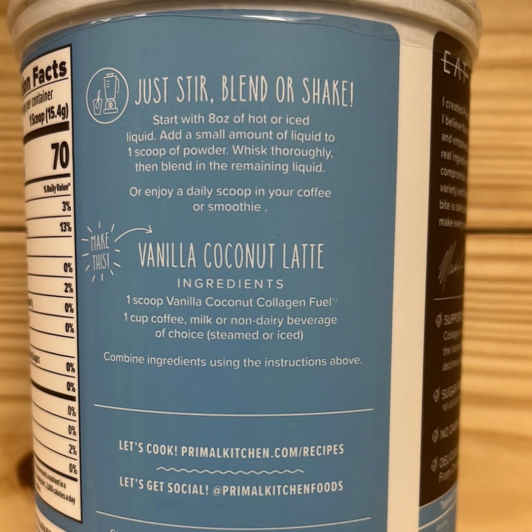 COLLAGEN FUEL® Drink Mix - Vanilla - One Life Natural Market NC