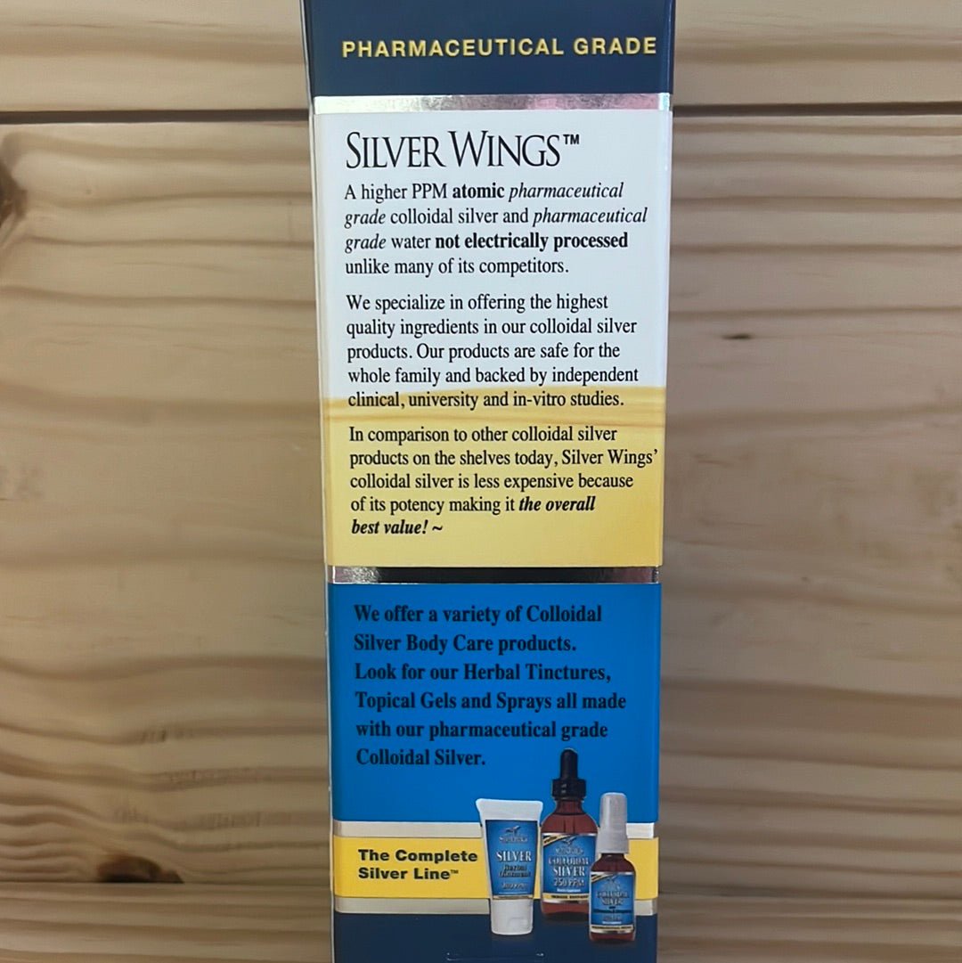 Colloidal Silver 50 ppm Vertical Spray 1 oz - One Life Natural Market NC