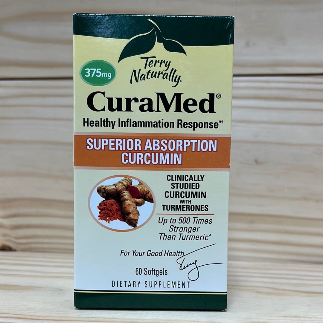 Curamed CuraMed® 375 mg Softgels Curcumin Turmeric Oil - One Life Natural Market NC