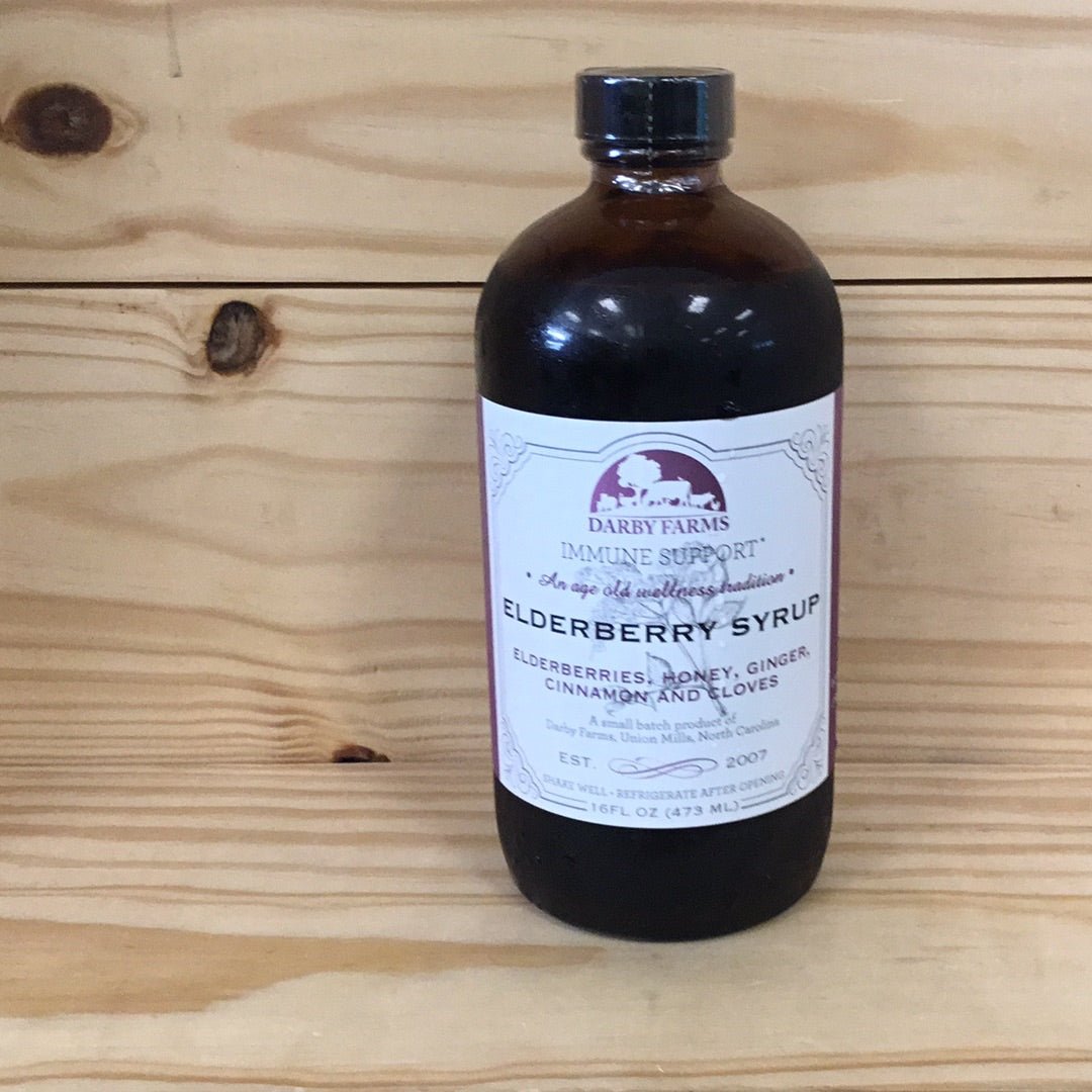 Elderberry Syrup with Elderberry, Honey, Ginger, Cinnamon and Cloves - One Life Natural Market NC