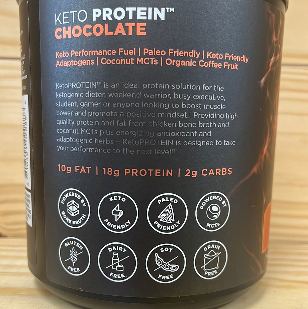 Keto Bone Broth Protein Chocolate - One Life Natural Market NC