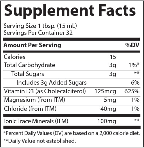 Liquid Vitamin D3 - One Life Natural Market NC