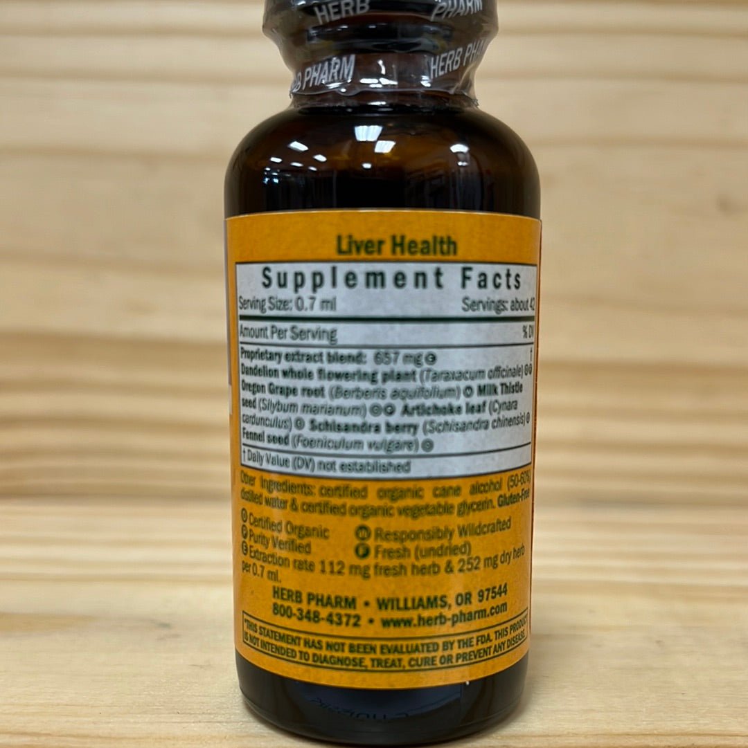 Liver Health Liquid Herbal Blend One Life Natural Market NC