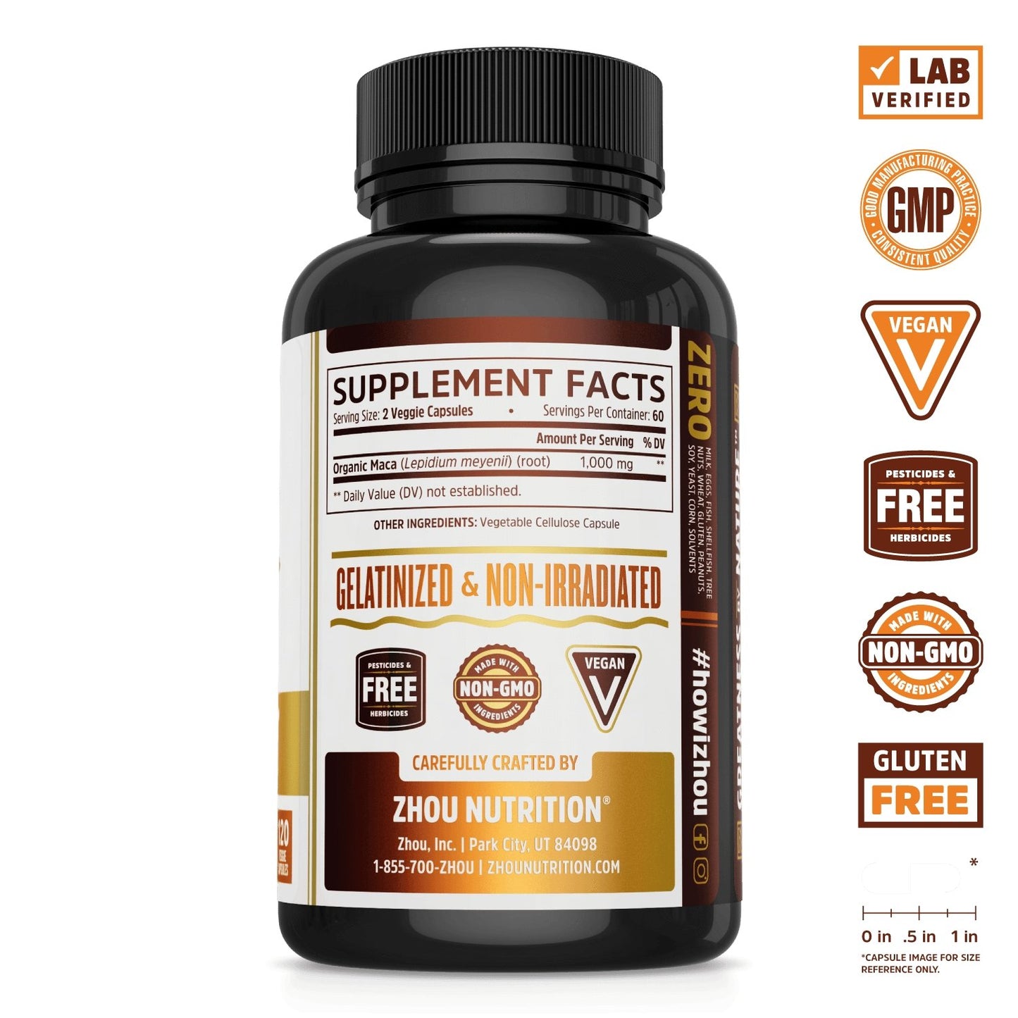 Maca Root Capsules - One Life Natural Market NC