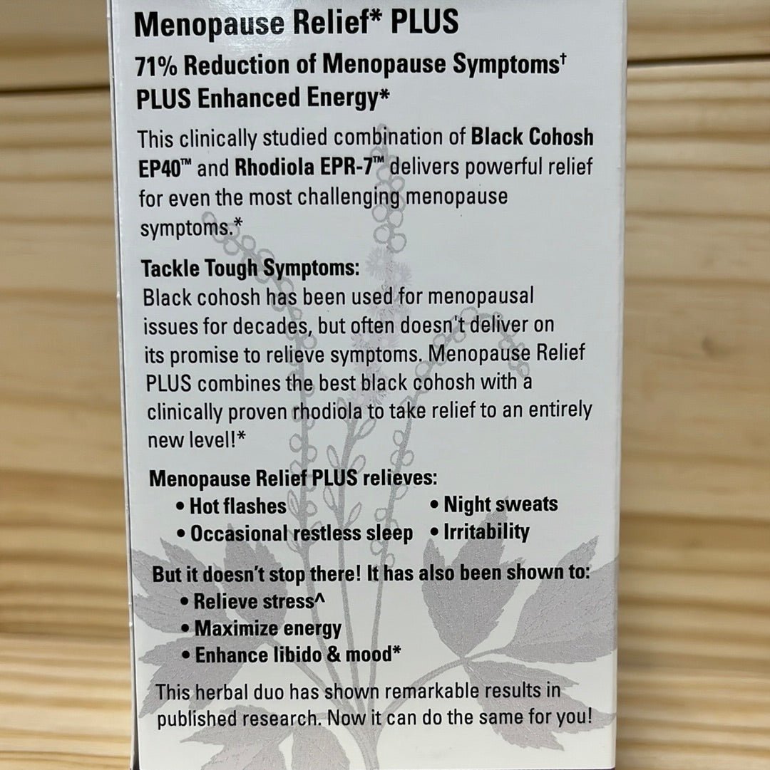Menopause Relief* PLUS - One Life Natural Market NC