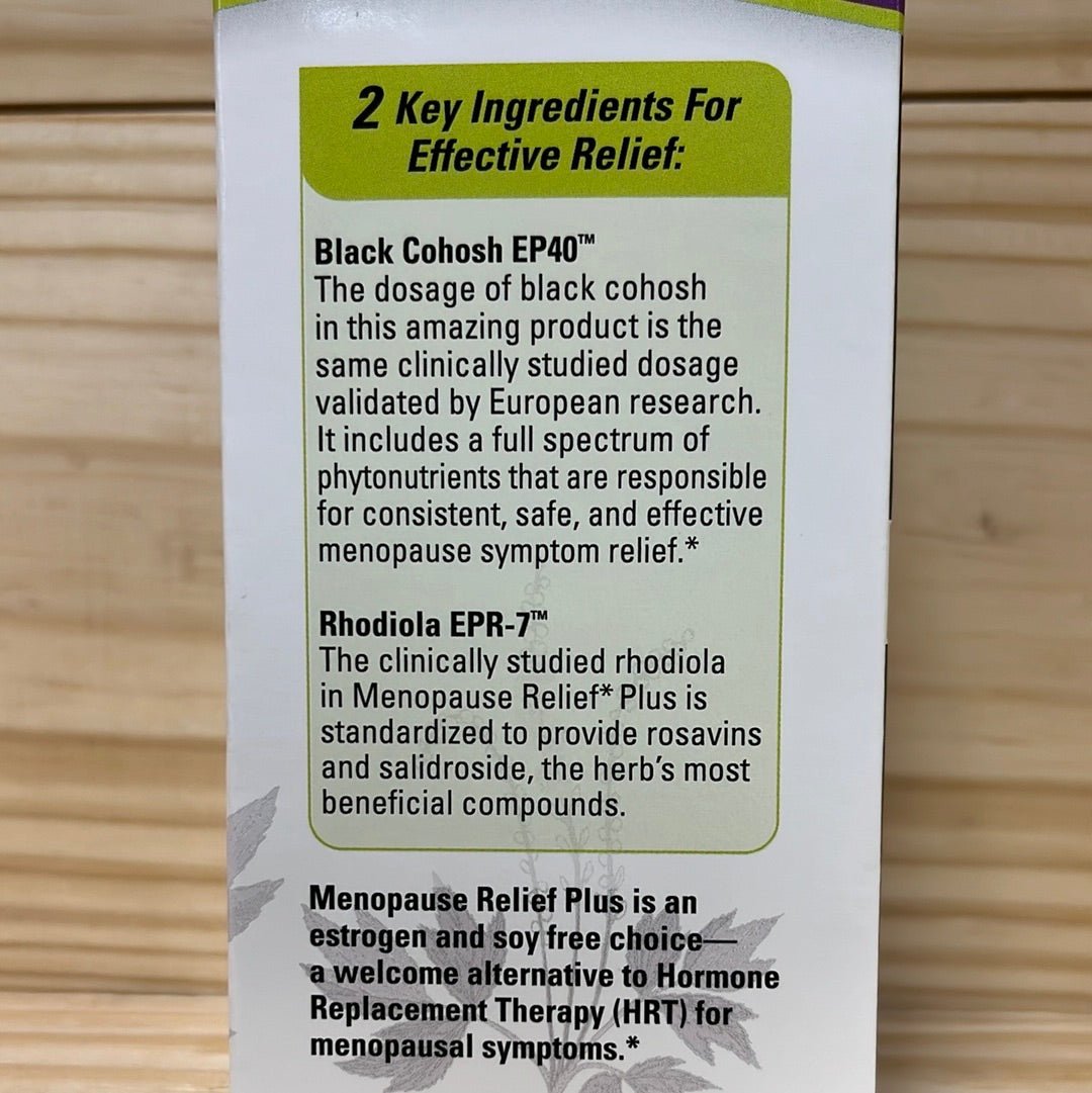 Menopause Relief* PLUS - One Life Natural Market NC