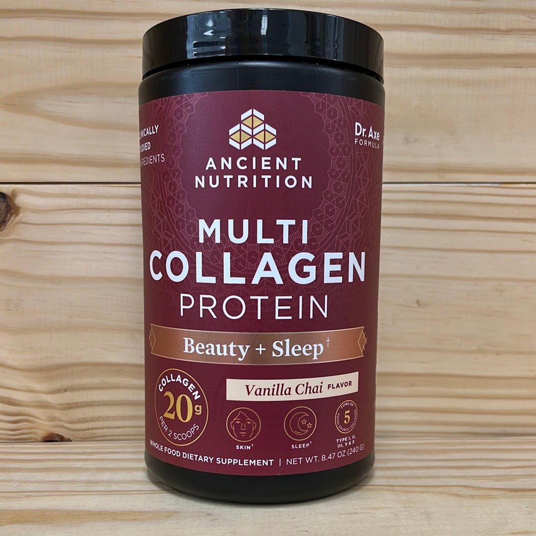 Multi Collagen Protein Beauty + Sleep Vanilla Chai - One Life Natural Market NC