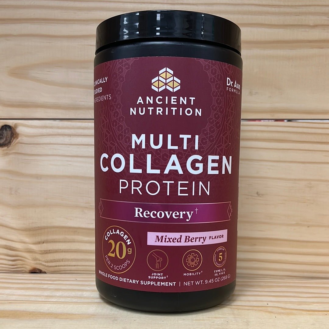 Multi Collagen Protein Rest & Recovery Mixed Berry Flavor - One Life Natural Market NC