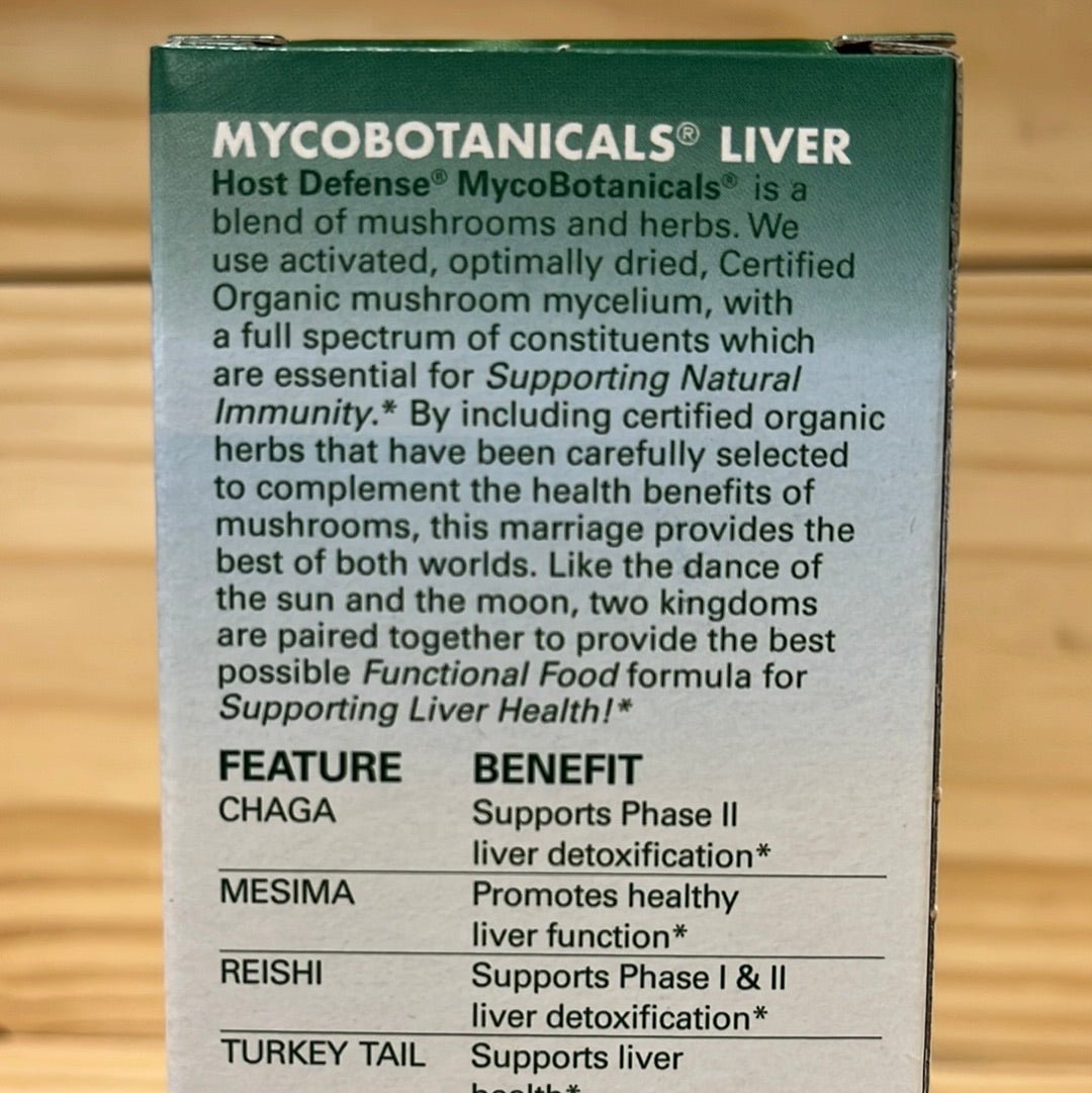 MycoBotanicals® Liver Support Capsules - One Life Natural Market NC