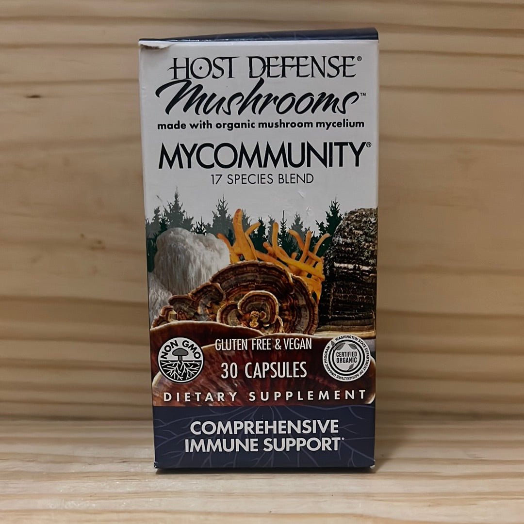 MyCommunity Comprehensive 17 Species Mushroom Blend Capsule - One Life Natural Market NC