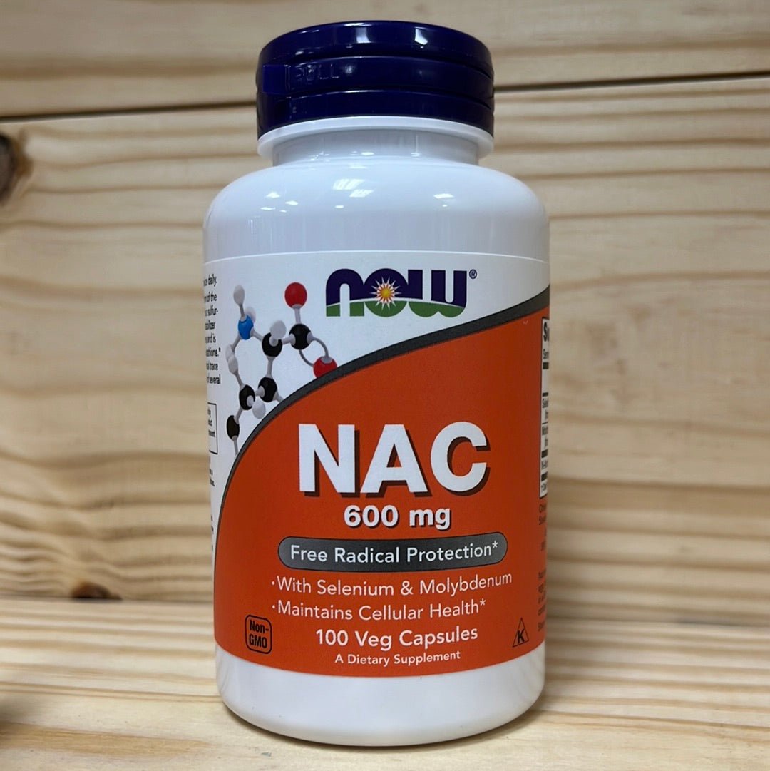 NAC 600 mg N-Acetyl Cysteine Detox Support - One Life Natural Market NC