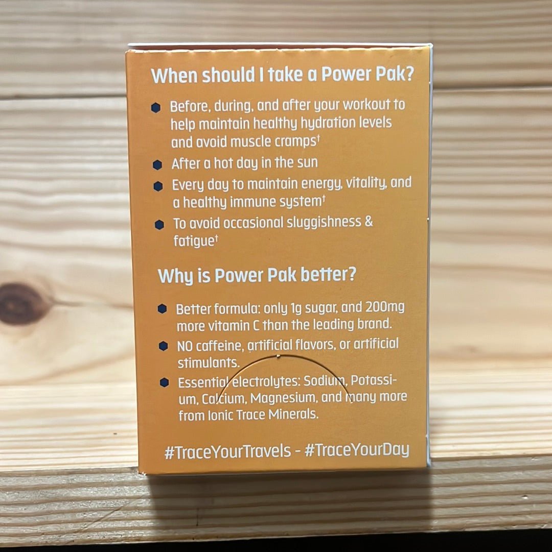 Orange Blast Power Pak Electrolyte Powder One Life Natural Market NC