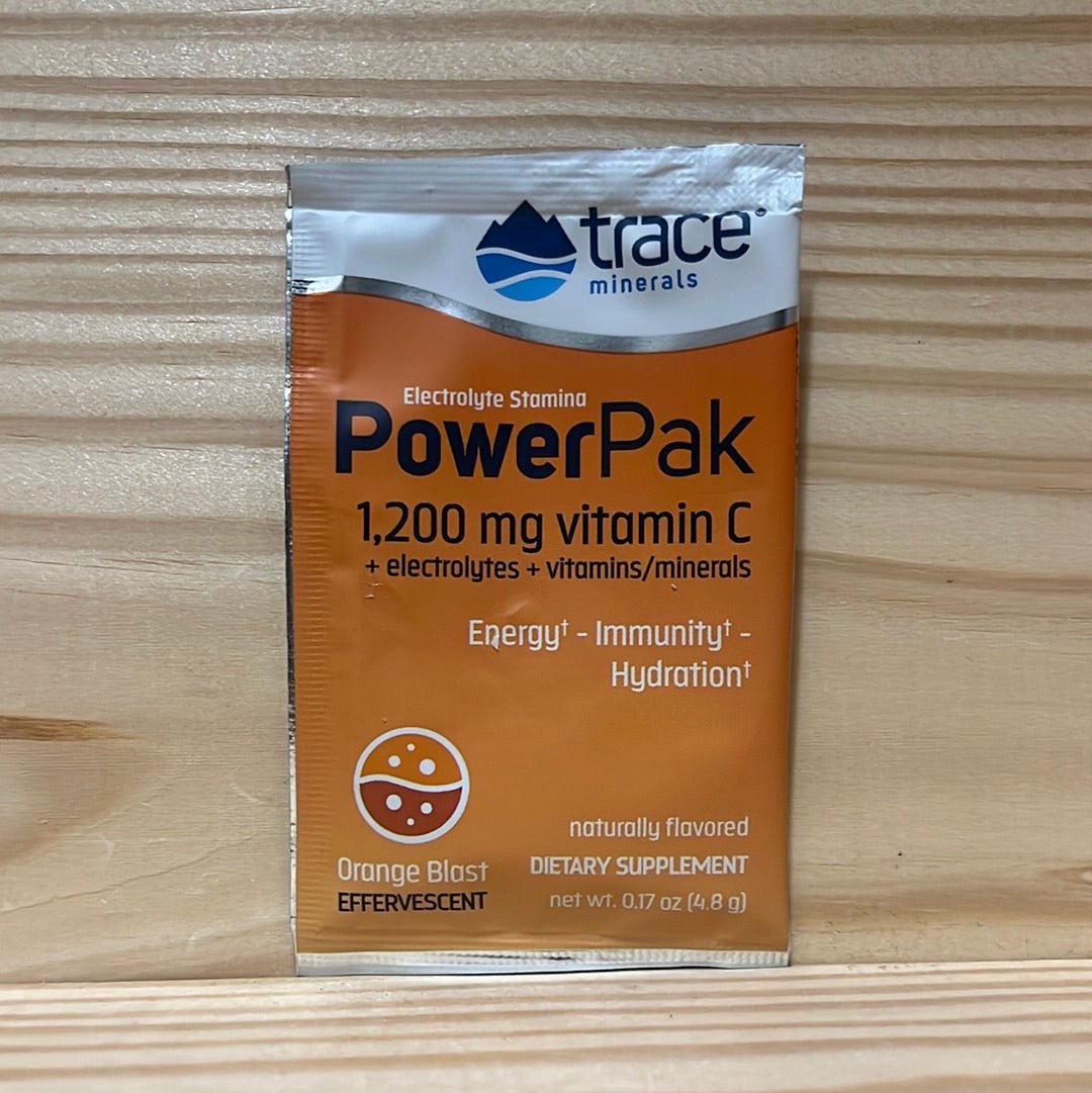 Orange Blast Power Pak Electrolyte Powder One Life Natural Market NC