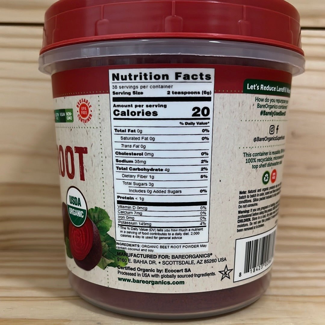 Organic Beet Root Powder - One Life Natural Market NC