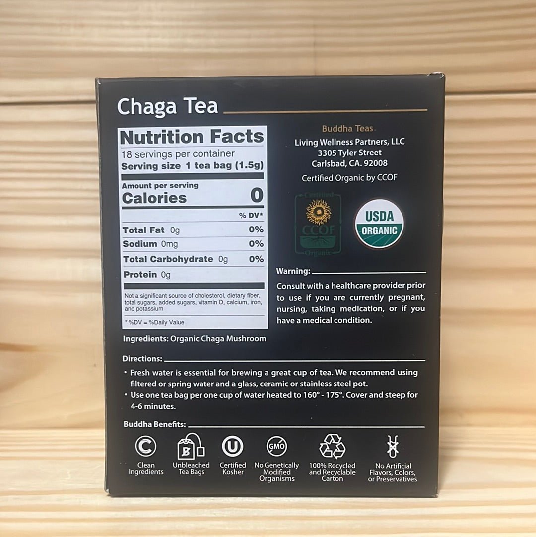 Organic Chaga Tea - One Life Natural Market NC