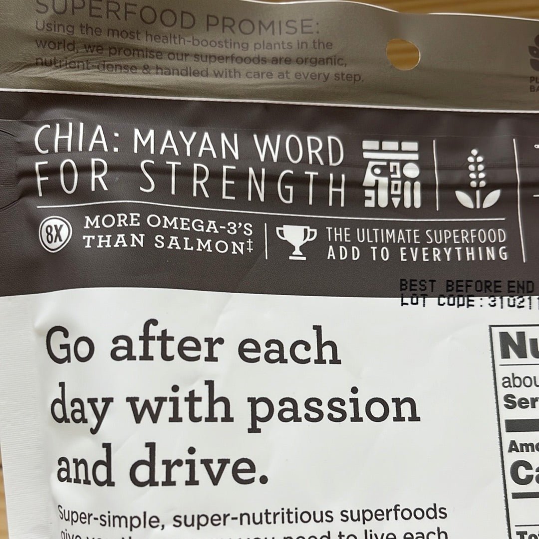 Organic Chia Seeds - One Life Natural Market NC