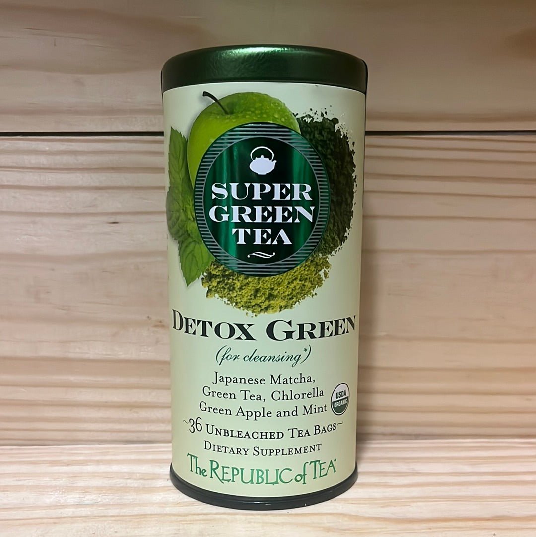 Organic Detox Green SuperGreen Tea Bags - One Life Natural Market NC