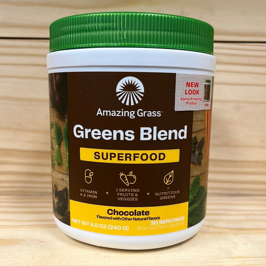 Organic Greens Blend Superfood Powder Chocolate - One Life Natural Market NC