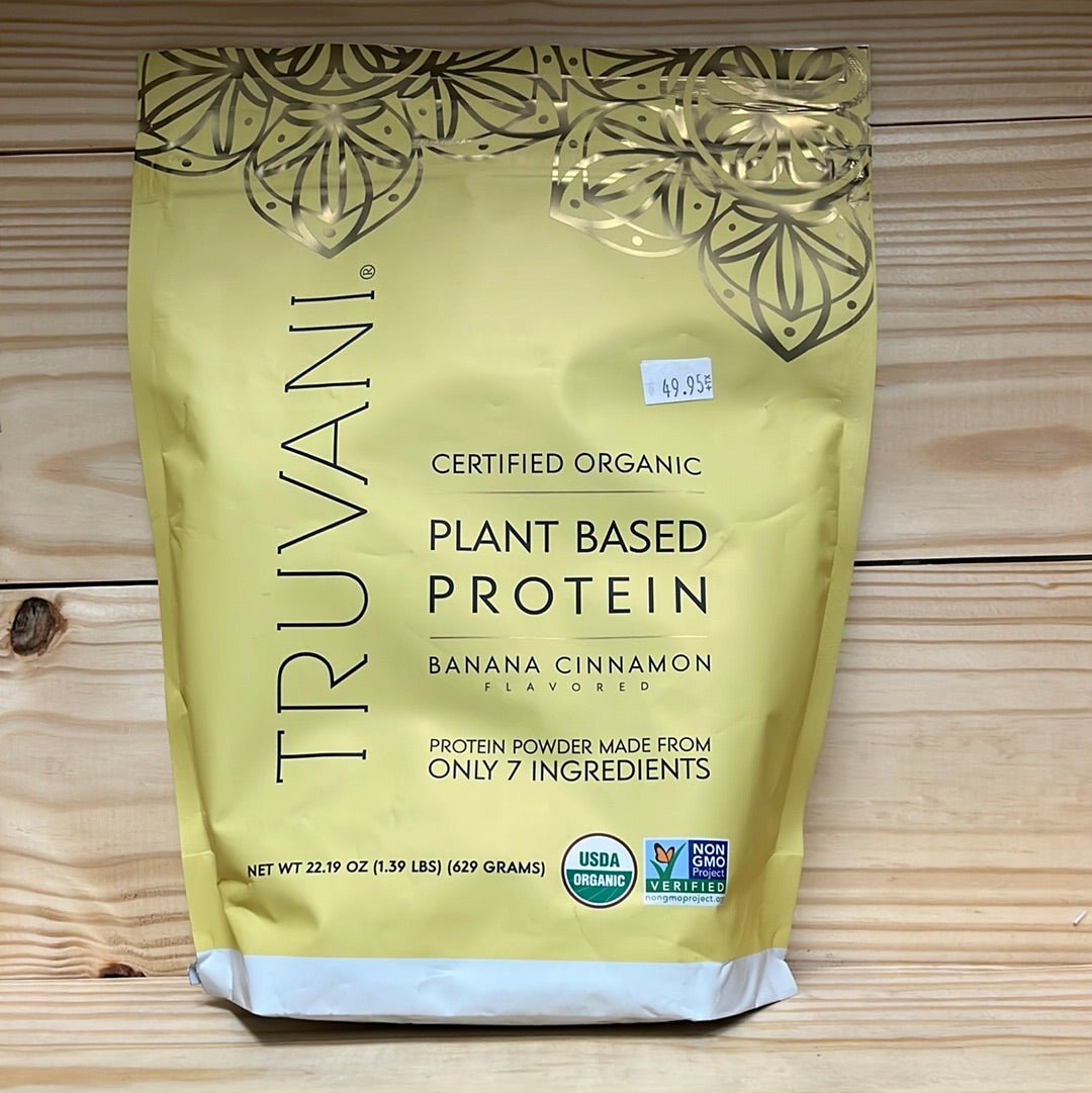 Organic Plant Based Banana Cinnamon Protein Powder - One Life Natural Market NC