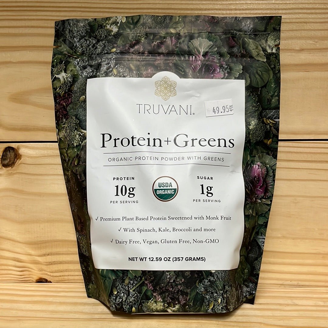 Organic Protein + Greens Plant Based Protein Powder - One Life Natural Market NC
