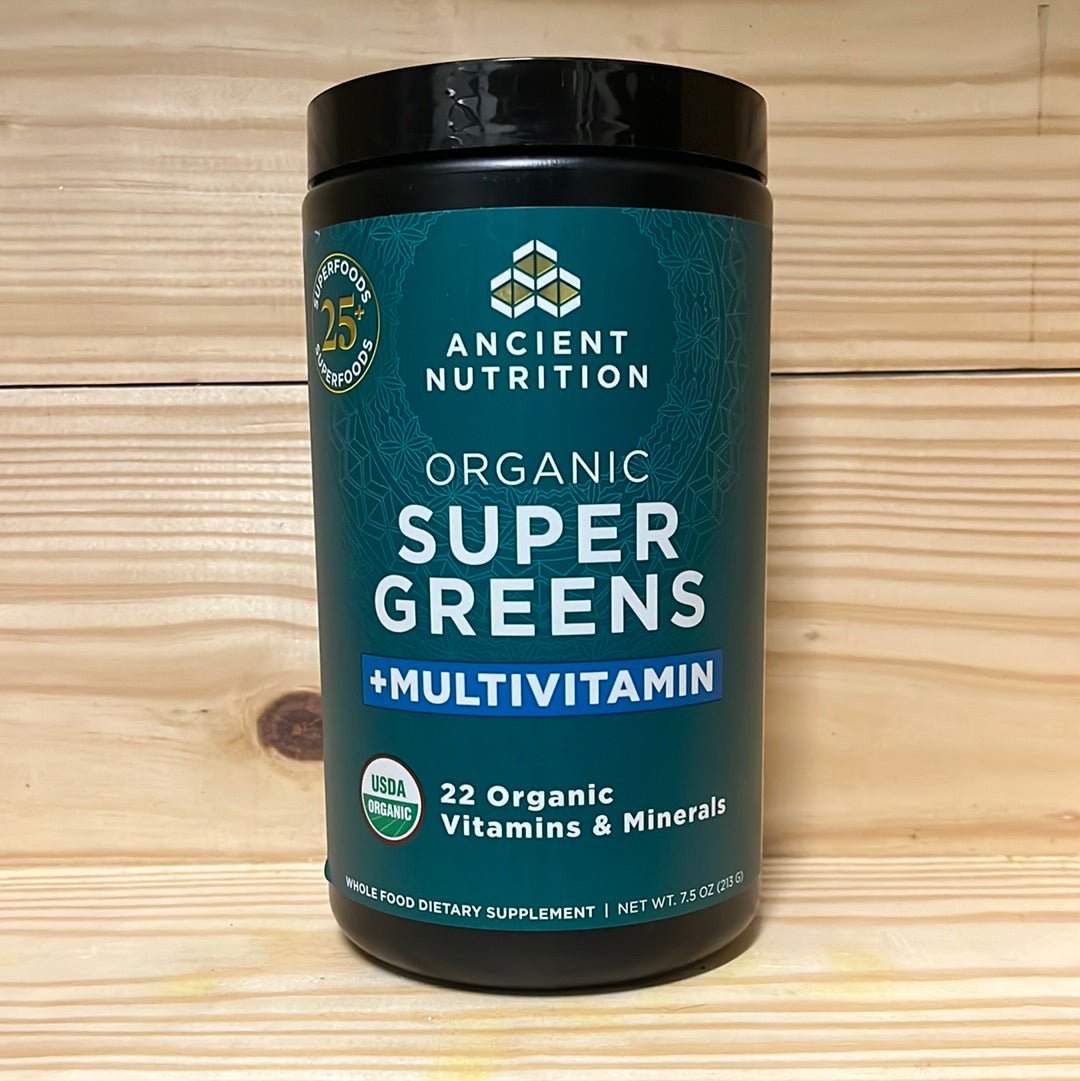 Organic SuperGreens + Multivitamin Powder - One Life Natural Market NC