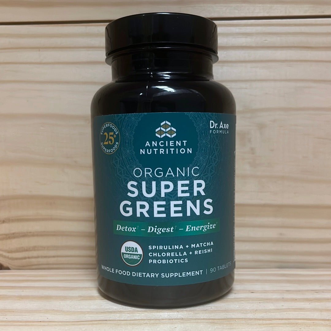 Organic SuperGreens Tablets - One Life Natural Market NC