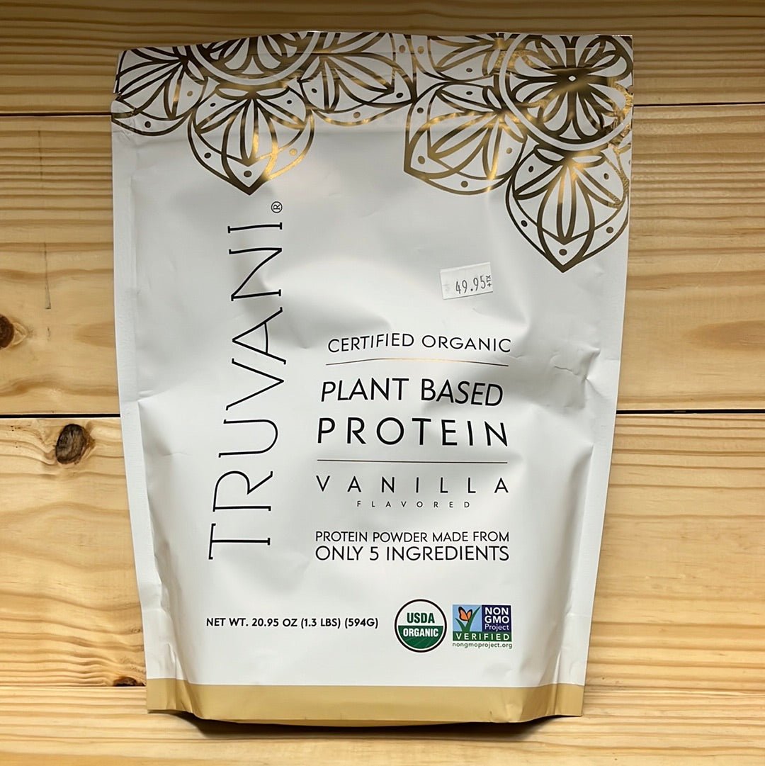 Organic Vanilla Plant Based Protein Powder - One Life Natural Market NC