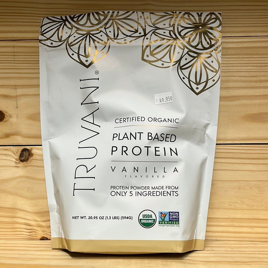 Organic Vanilla Plant Based Protein Powder - One Life Natural Market NC