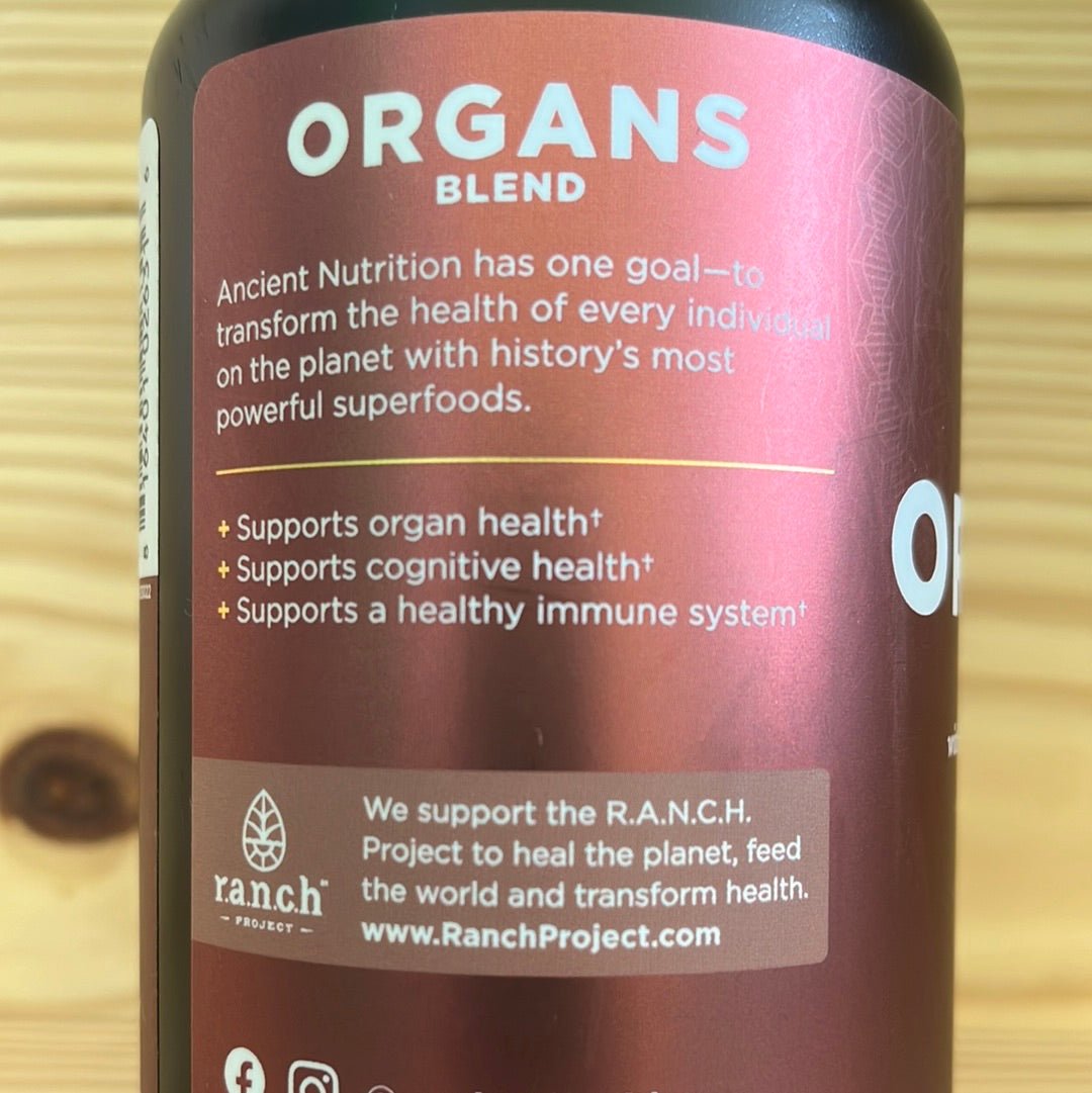 Organs Blend Capsule - One Life Natural Market NC