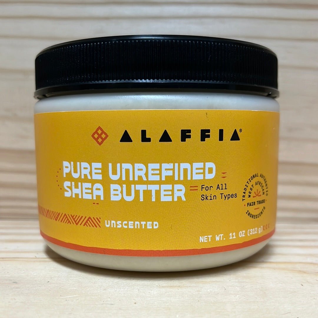 Pure Unrefined Shea Butter Unscented 4oz - One Life Natural Market NC