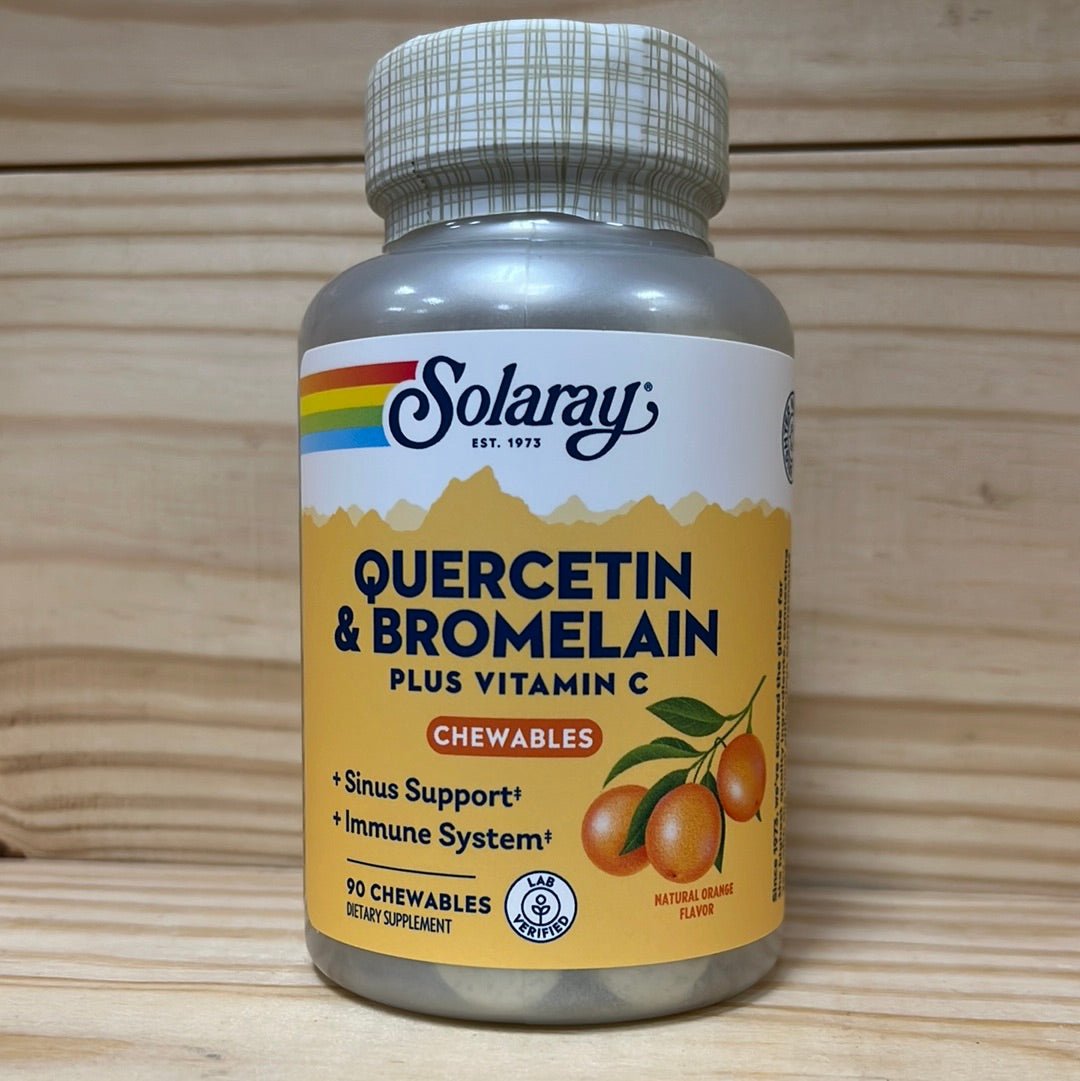 Quercetin Bromelain Vitamin C QBC Plex Chewables - One Life Natural Market NC