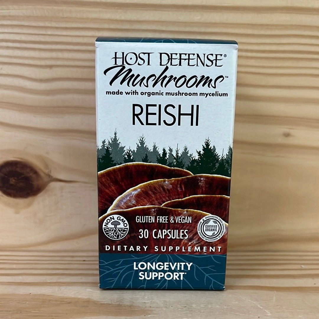 Reishi Mushroom Capsules - One Life Natural Market NC