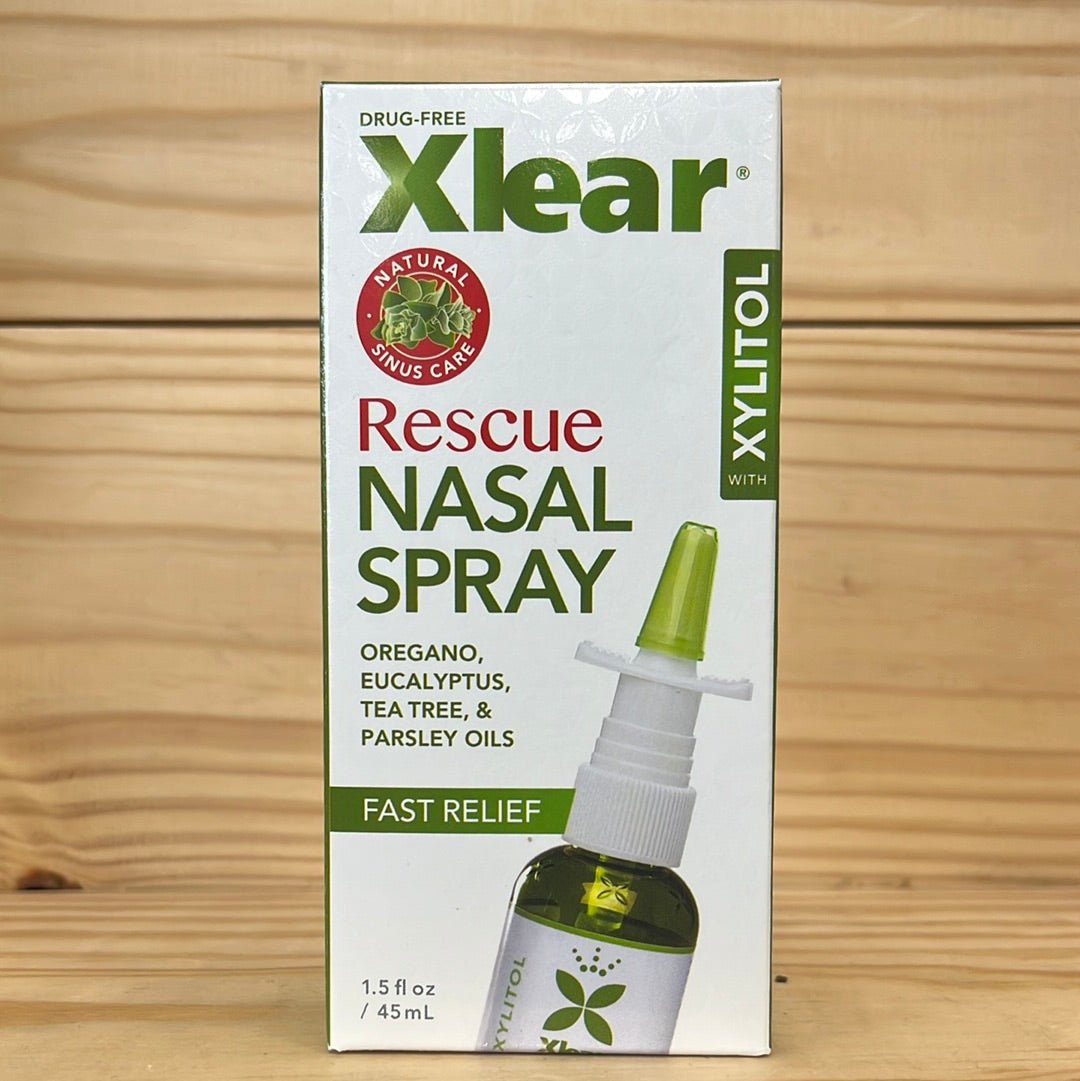 Rescue Nasal Spray with Oregano Eucalyptus Xylitol & Grapefruit Seed Extracty - One Life Natural Market NC