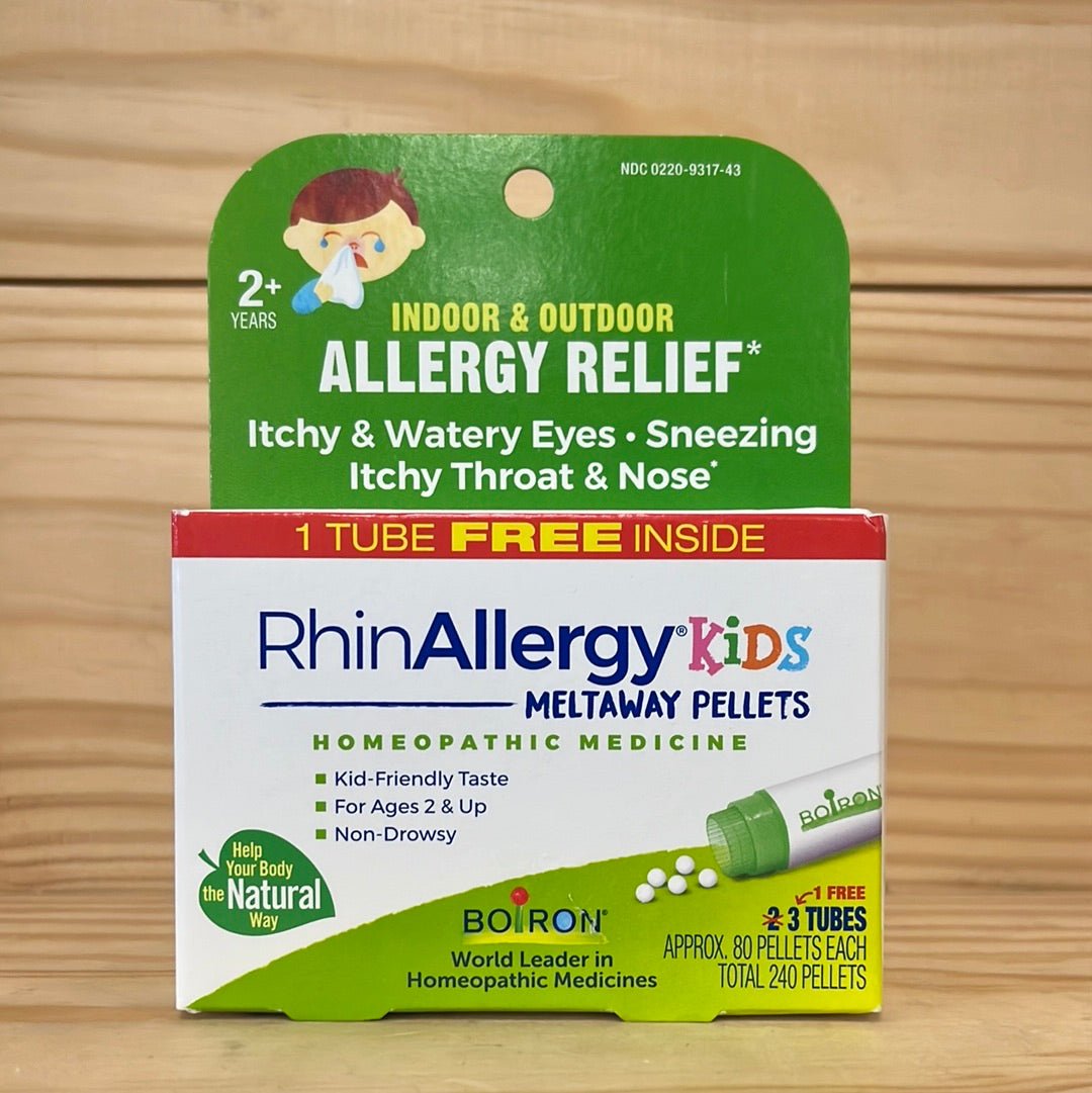RhinAllergy Kids Homeopathic Natural Allergy Relief 1 Free tube! - One Life Natural Market NC
