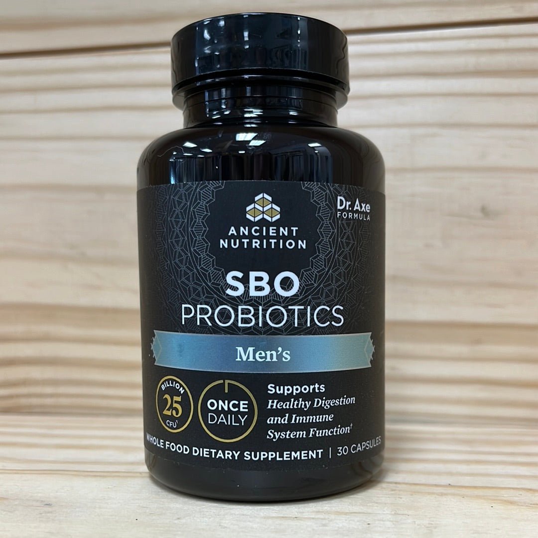 SBO Probiotics Men's Once Daily (30 Capsules) - One Life Natural Market NC