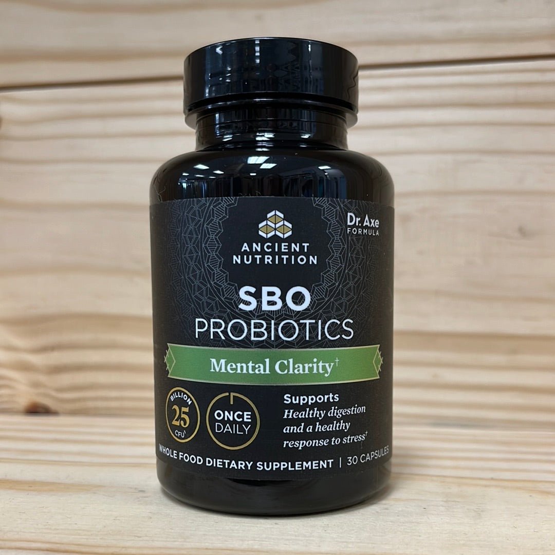 SBO Probiotics Mental Clarity Once Daily (30 Capsules) - One Life Natural Market NC