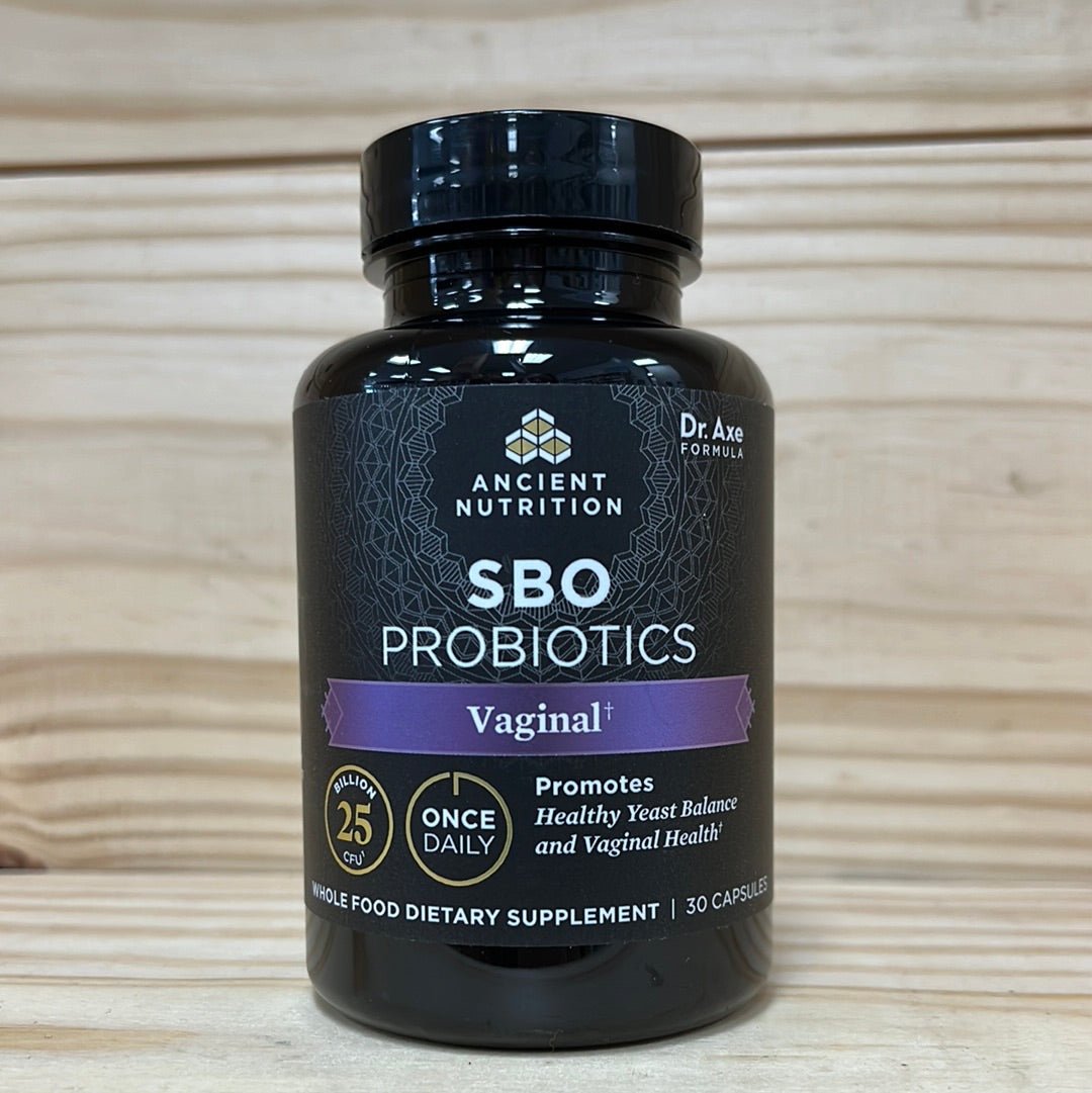 SBO Probiotics Vaginal Once Daily (30 Capsules) - One Life Natural Market NC