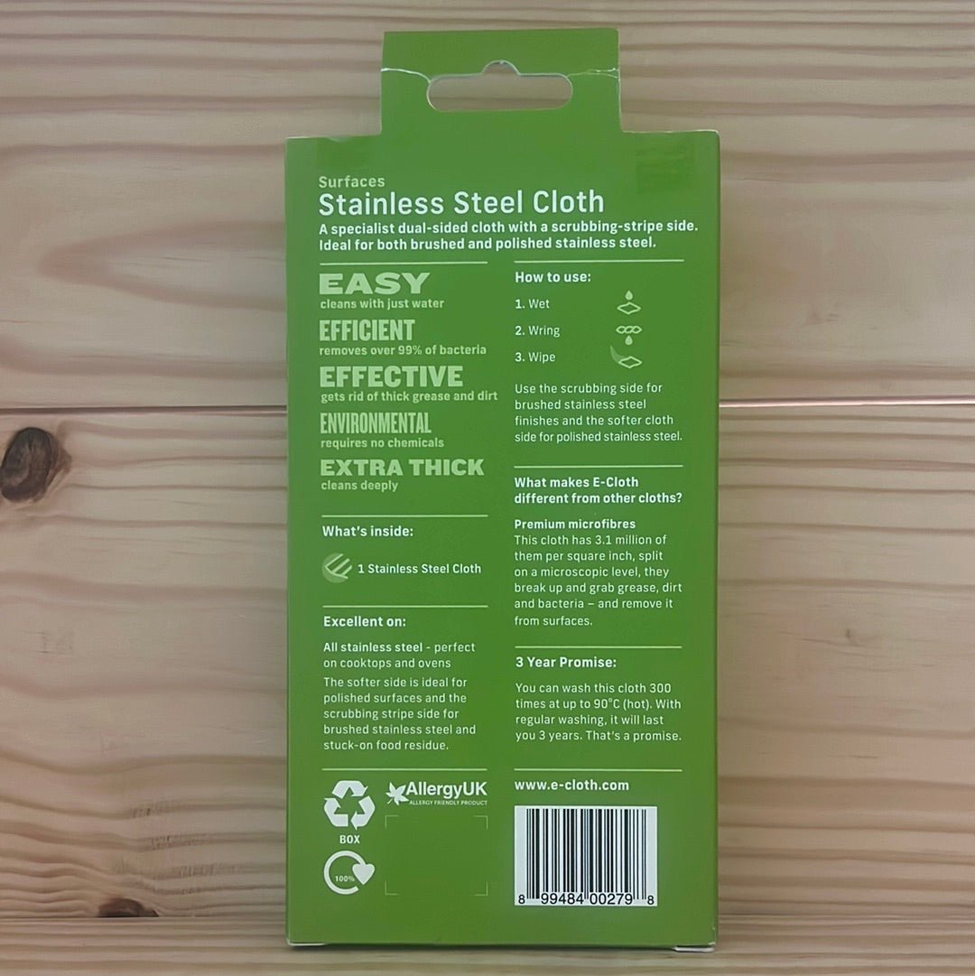 Stainless Steel Cleaning Cloth No Chemicals