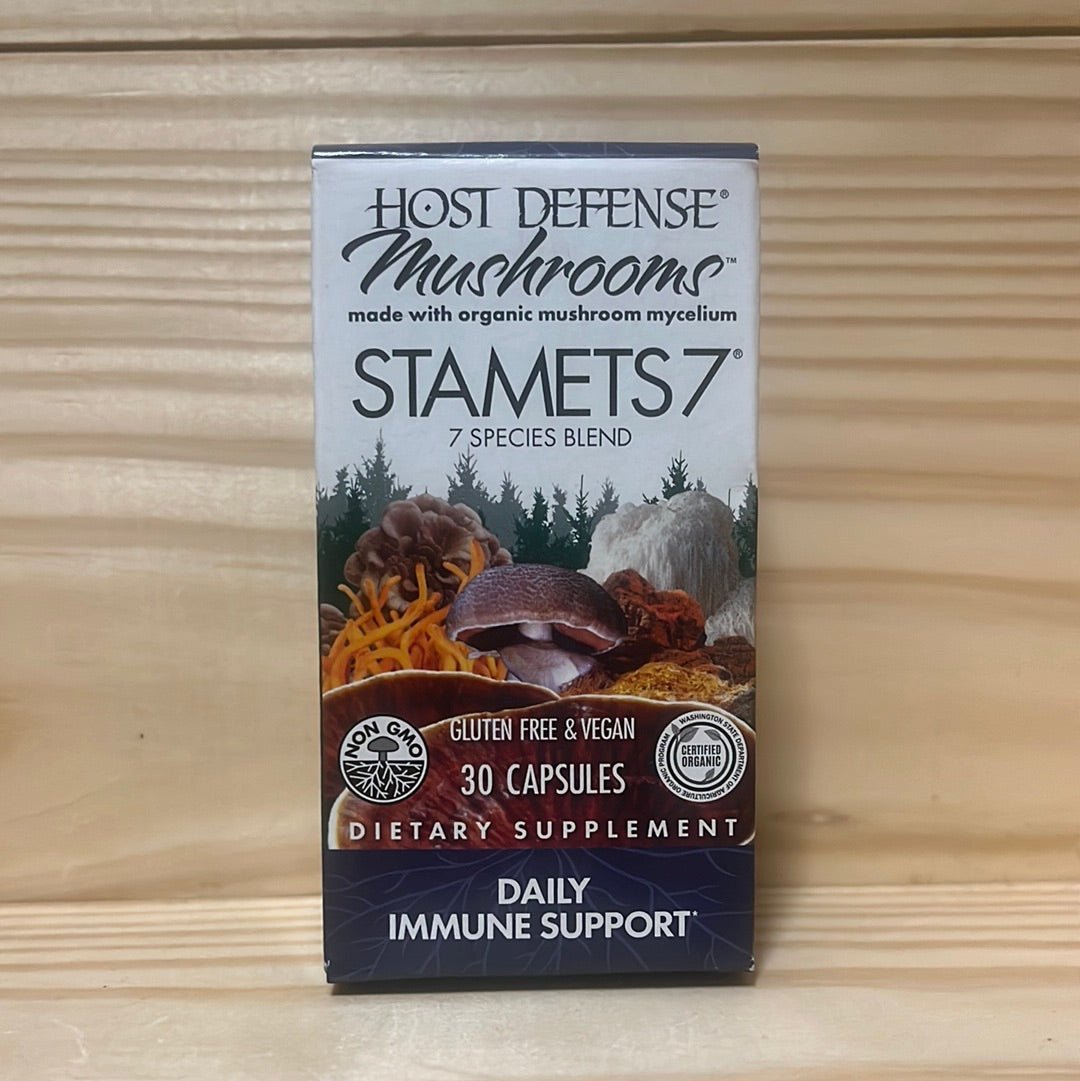 Stamets 7 Daily Immune Support Mushroom Blend Capsule - One Life Natural Market NC