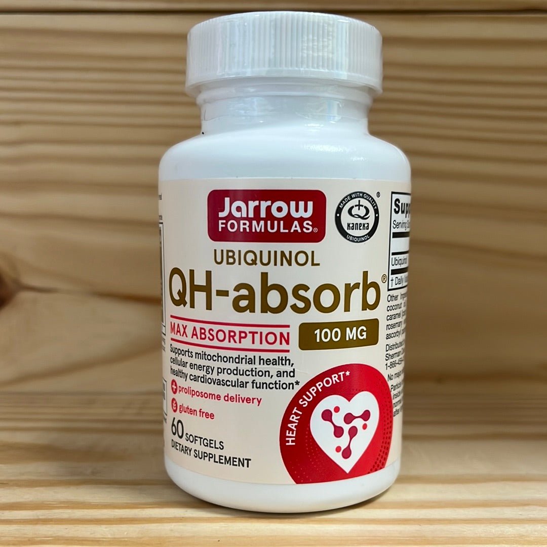 Ubiquinol CoQ10 QH Absorb 100mg 60 softgels - One Life Natural Market NC