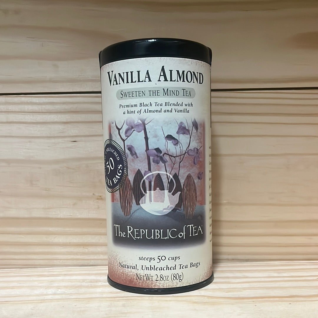 Vanilla Almond Black Tea Bags - One Life Natural Market NC
