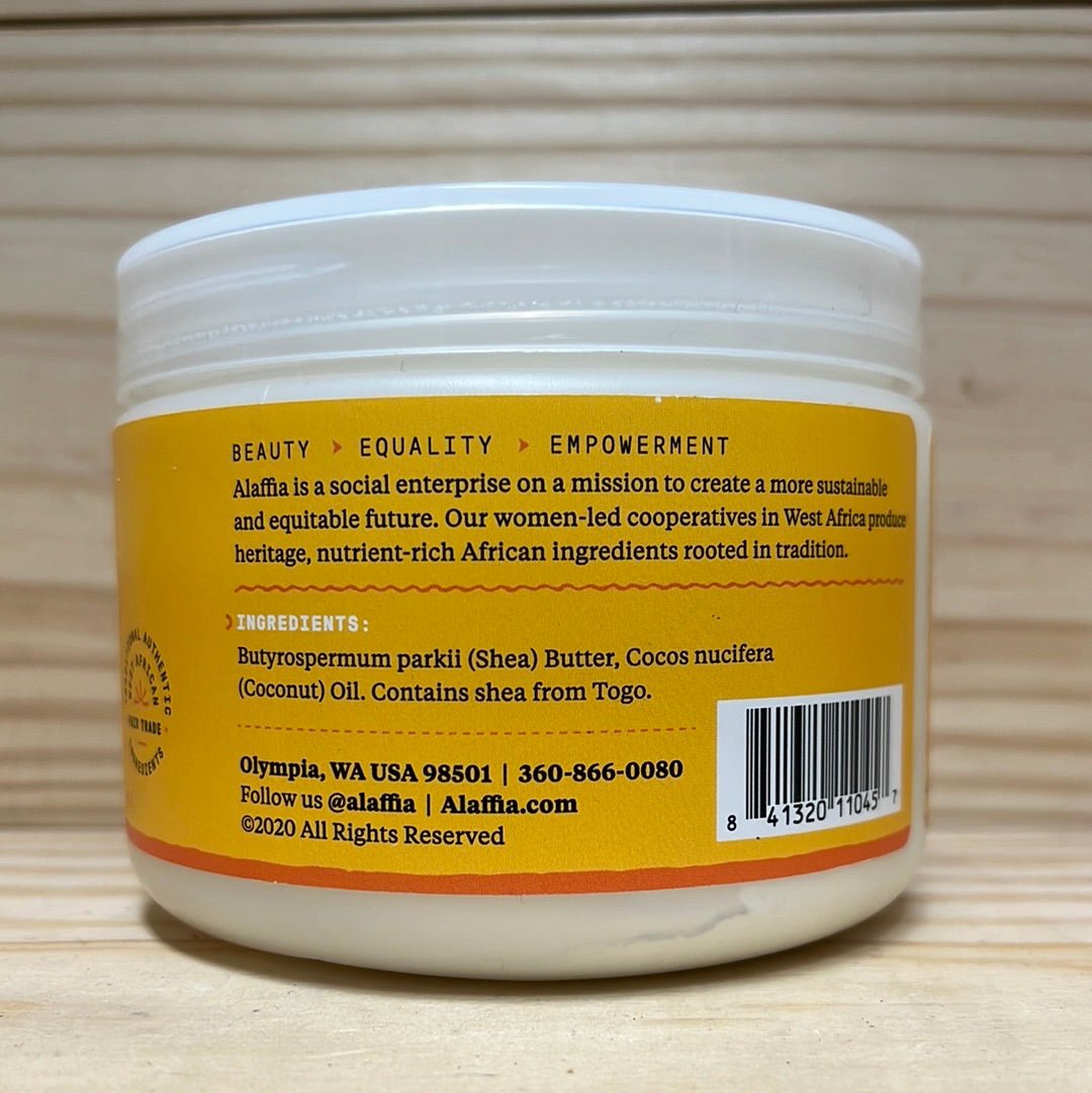 Whipped Shea Butter & Coconut Oil Unscented 4oz - One Life Natural Market NC
