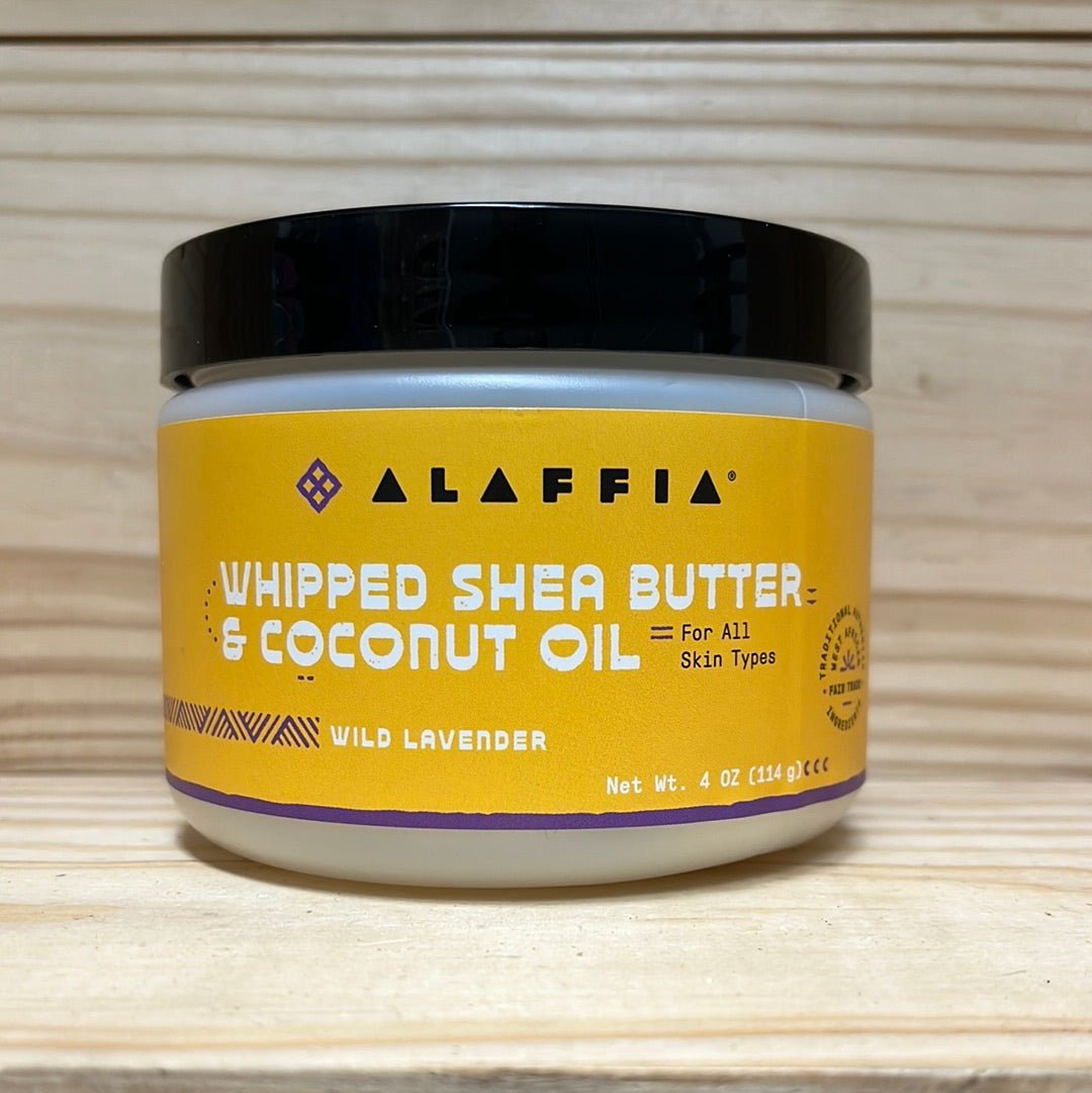 Whipped Shea Butter & Coconut Oil Wild Lavender 4oz - One Life Natural Market NC